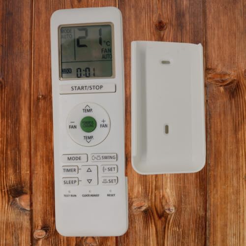 Image of Sanavya AC Remote Control - Compatible Replacement for Split & Window Air Conditioners - Replicates Genuine Remote Functions (O General Ac Remote RHA2E 203)