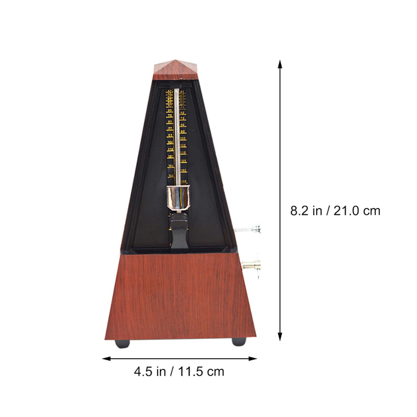 Toyvian 1 Szt Metronom Instrument Muzyczny Do Ćwiczeń Bas Skrzypce Saksofon Gitarowe Theremin Tuner Instrumentów Muzycznych Uniwersalny Pro Pps Hartowane Tworzywo