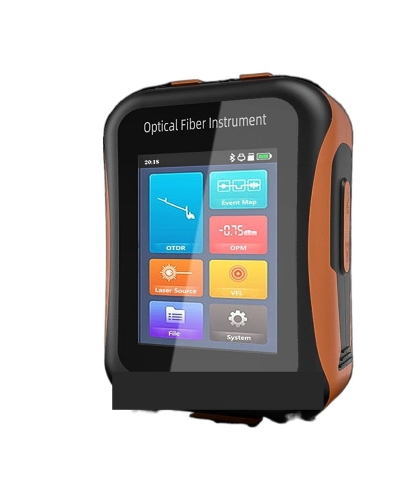 Dikkac Nk2800(Apc) Fiber Optic Cable Tester, Active Fiber Test 1550Nm 80Km Optical Otdr Tester，Mini Reflectometer With Event Map Vfl Ols Opm Touch Screen Sc Connector Nk2800(Nk2800(Apc))
