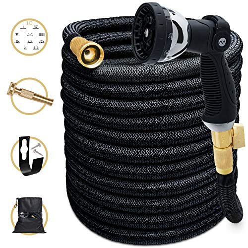 Morvat Improved for Summer 2020 Expandable Garden Hose 75 FT-Most Superior Strength 5500D