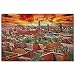 Marruecos Medina de Marrakech Puzzle 1000 Piezas para Adultos Familia Rompecabezas Recuerdo Turismo Regalo