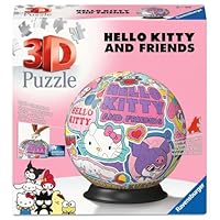 Ravensburger Hello Kitty, 72 piece 3D Jigsaw Puzzle for Adults and Kids Age 6 Years Up - No Glue Required