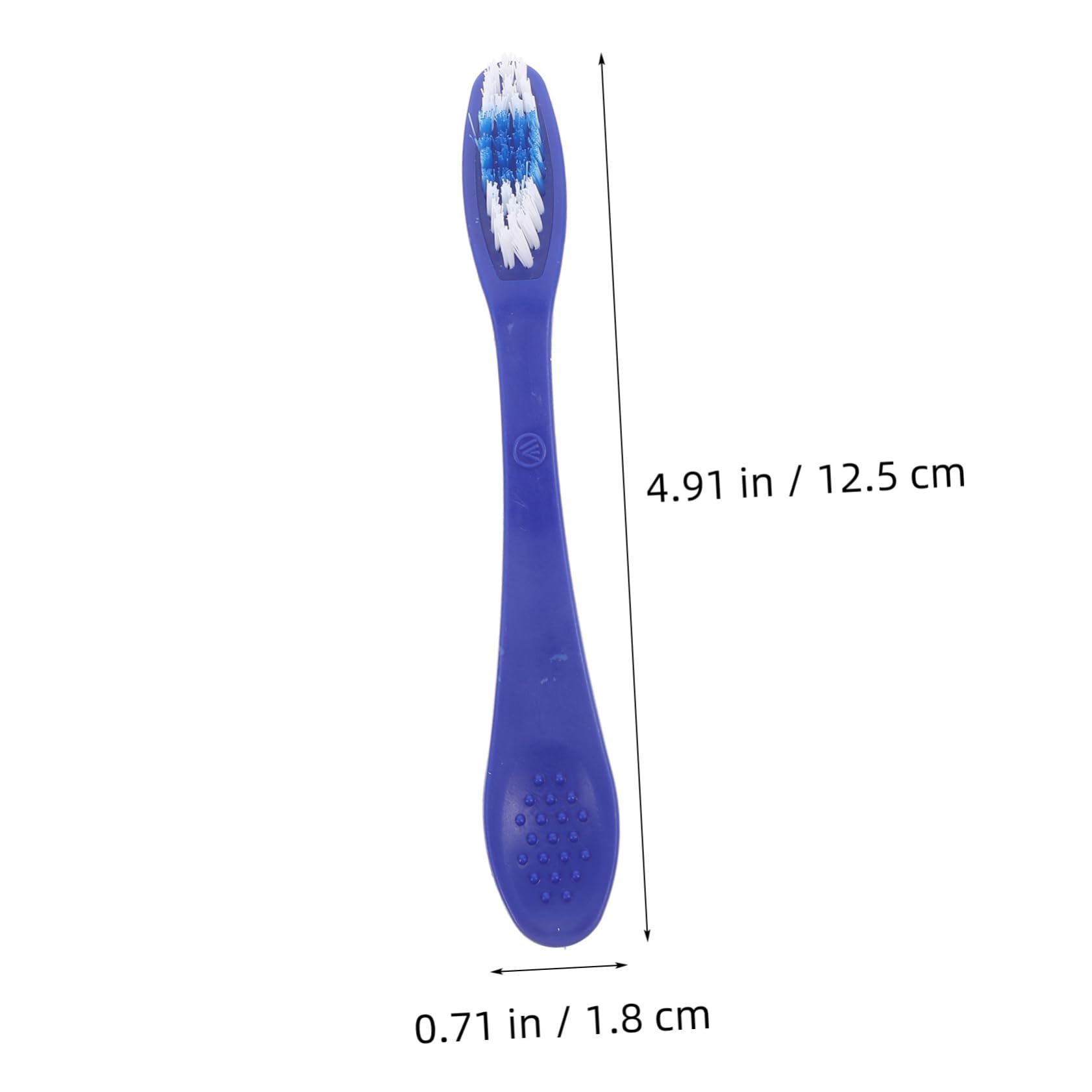 ERINGOGO 10pcs Toothbrushes with Short Plastic Design for Secure Facilities Teeth Cleaning for Detention Centers and Psychiatric Hospitals