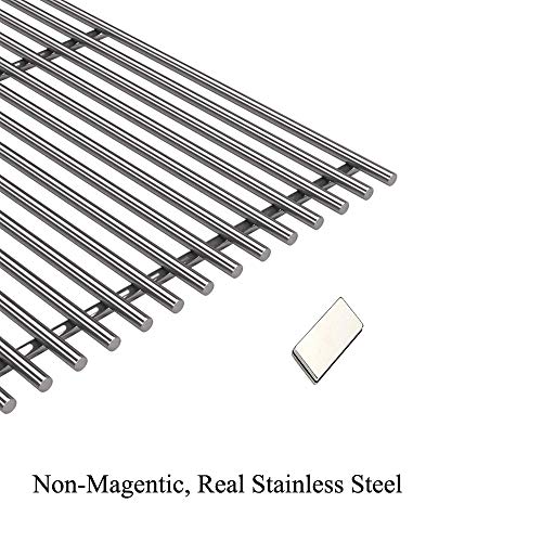 Htanch Sd63246018 (3-Pack) 17" Stainless Steel Cooking Grates For Charbroil Professional, Signature And Commercial Series Tru-Infrared 3 Burner Models 466242515 466242516 463367016 463242516 #TOP6