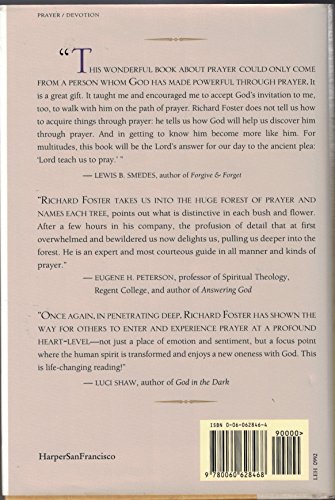 Prayer: Finding the Heart's True Home B001S37JIO Book Cover