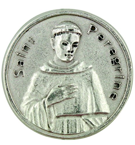 Padrão do câncer e doença Bolso de São Peregrino com Costas de Oração