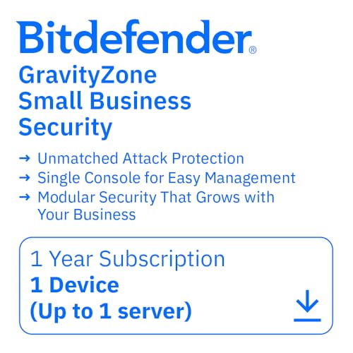 Bitdefender GravityZone small business security packaging
