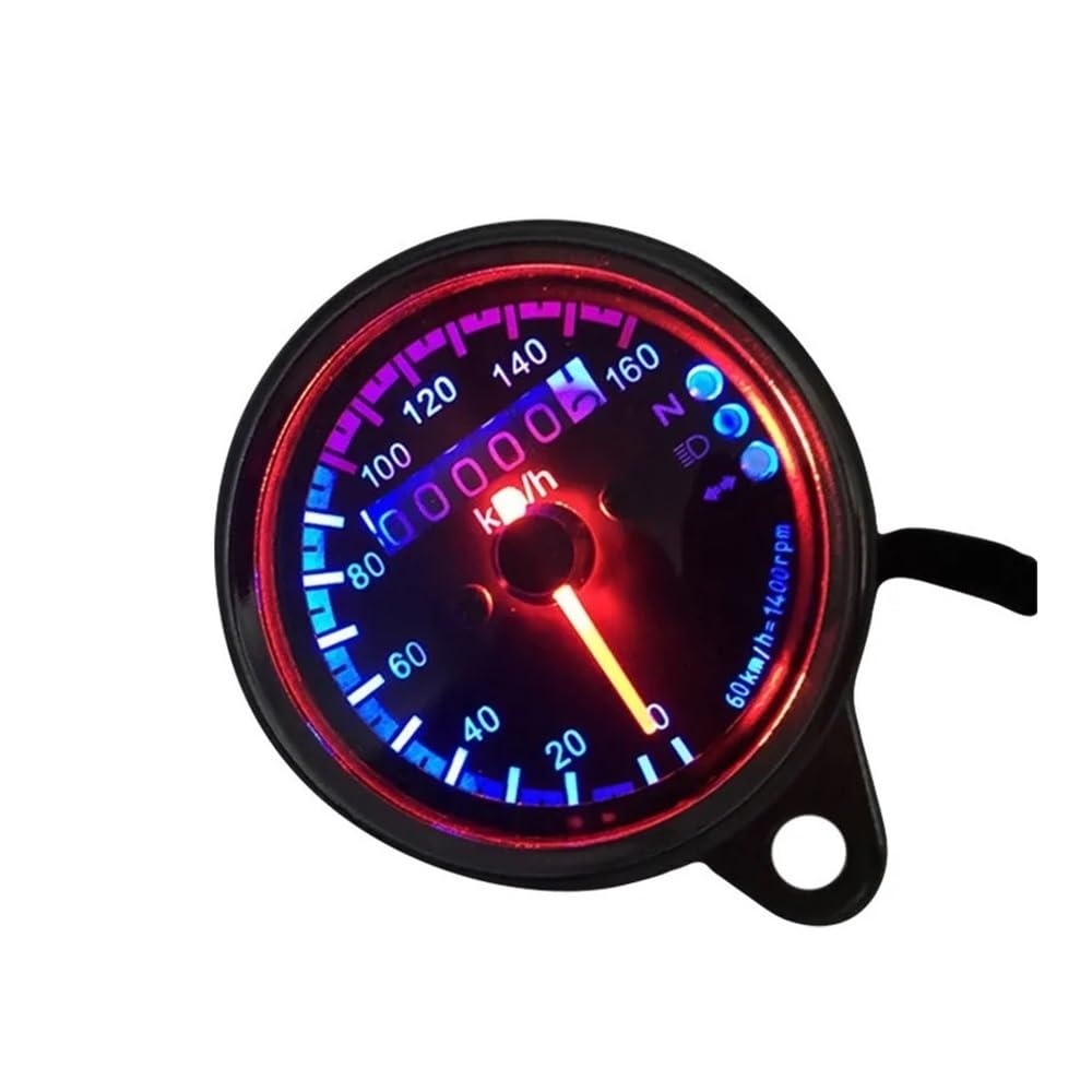 Tachimetro Motocicletta 12v Contachilometri Contadometro Tachimetro Per Cafe Racer Per CG125 Per GN125