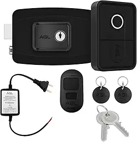 Fechadura Digital Biometria Senha Tag e Controle Remoto para Portão Controle de Acesso de Alta Segurança