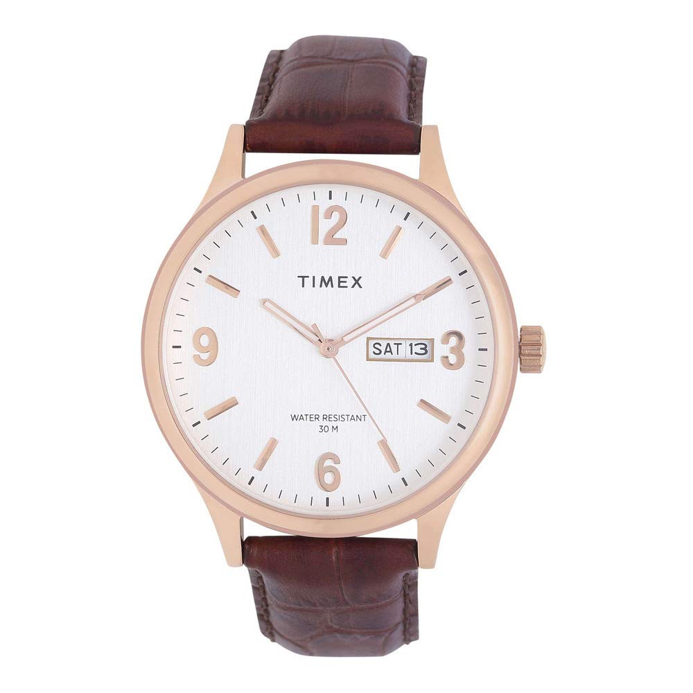 Analog Watch for Men with Round Dial & Water Resistant Man's Wrist Watches