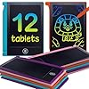 Party Favor Mini LCD Writing Tablet for Kids, 12 Pack – 4.5 Inch Mini Drawing Board. Fun and Educational for Kids That Sketch and Doodle. Perfect Goodie Bag and Gift Bag Filler, School Prize Or Gift