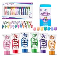 Tub Works Smooth Bath Crayons, Yellow, Nontoxic, Washable, Hexagon Grip, For Toddlers