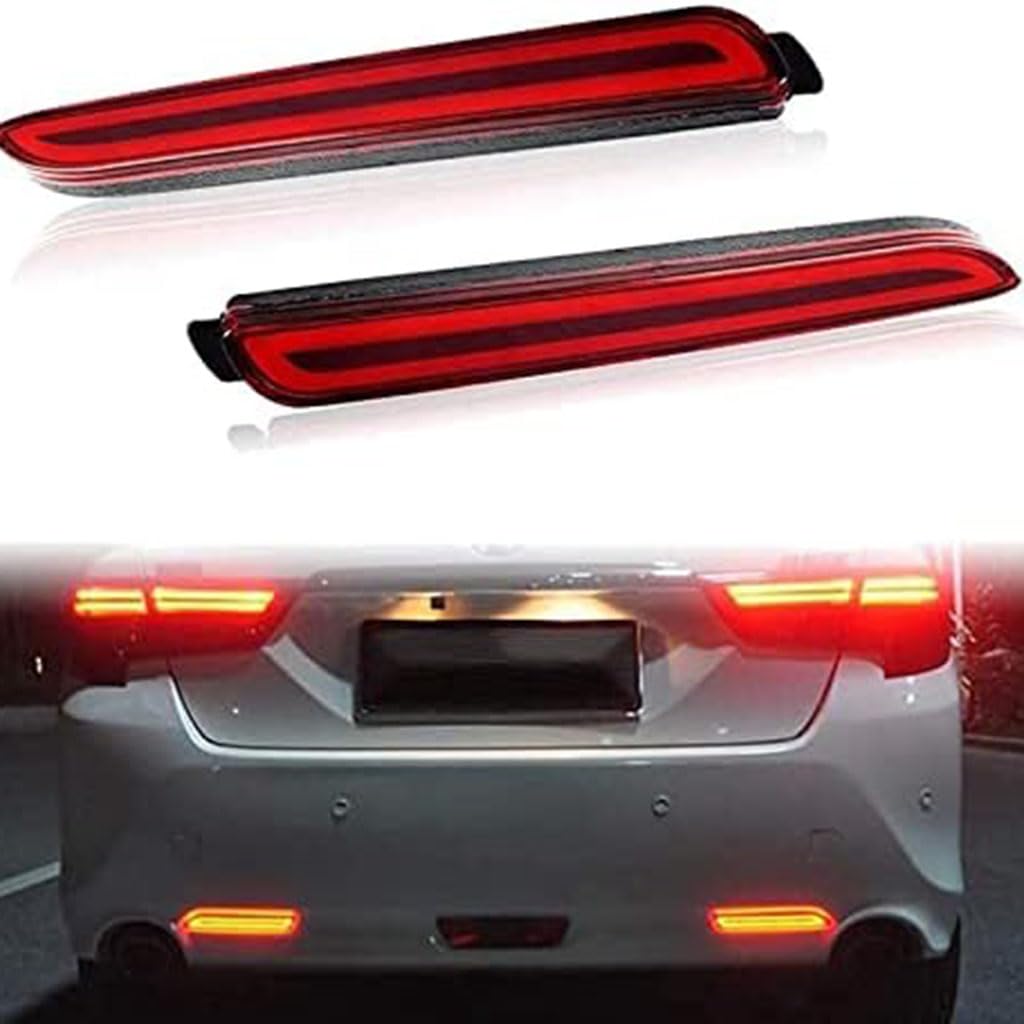 FLYUFO luz trasera del coche Luces traseras para RAV4 2019 2020 2021,LED Luz de Freno Indicador lámpara trasera de giro secuencial Lámpara luces remolque iluminación de coche