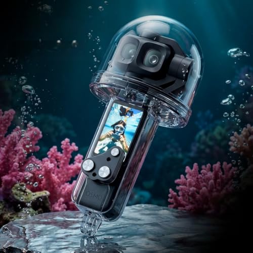 Carcasa subacuática DJI Pocket 4Pro funda impermeable de protección submarina 6