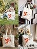 AILOONG Flat Tape Handle Tote Bag classic cupid silhouette art with heart shaped arrow 340g/m² thick fabric Replaces school bag #3