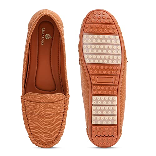 Image of Marc Loire Women Comfortable Slip On Flat Loafer Ballet; Casual and Formal Footwear