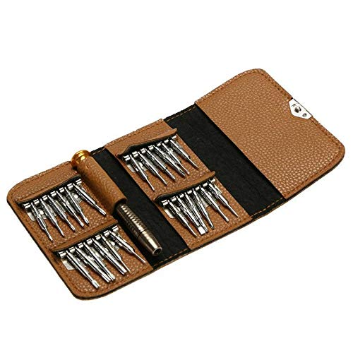 Fedus Multi-Function Random Color 24 in 1 Precision Screwdriver Set Repair Tool Kit Set Torque Screwdriver for Mobile Phone, for Mobile Phone, Watch, PC, Laptop, Digital Camera With Handy Leather Case Fedus Multi-Function Random Color 24 in 1 Precision Screwdriver Set Repair Tool Kit Set Torque Screwdriver for Mobile Phone, for Mobile Phone, Watch, PC, Laptop, Digital Camera With Handy Leather Case