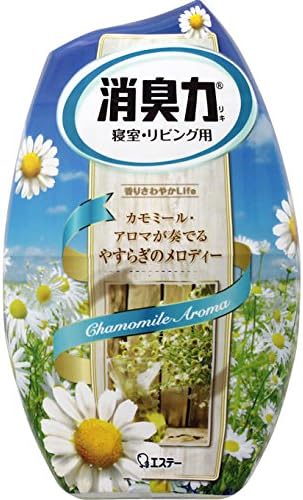 Amazon お部屋の消臭力 寝室用アロマカモミール 400ml エステー 置き型