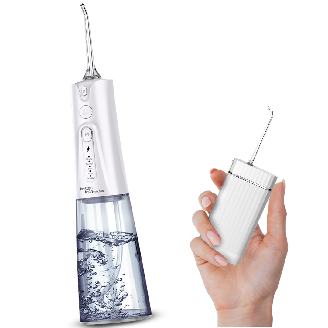 Compra Inteligente: Aquapik® Plus Irrigador dental + Aquapik® Mini en un Pack | Ahorra y Cuida Tu Salud Bucal en Casa y Viaje |Cubre diferentes necesidades bucales | Cuidado Premium