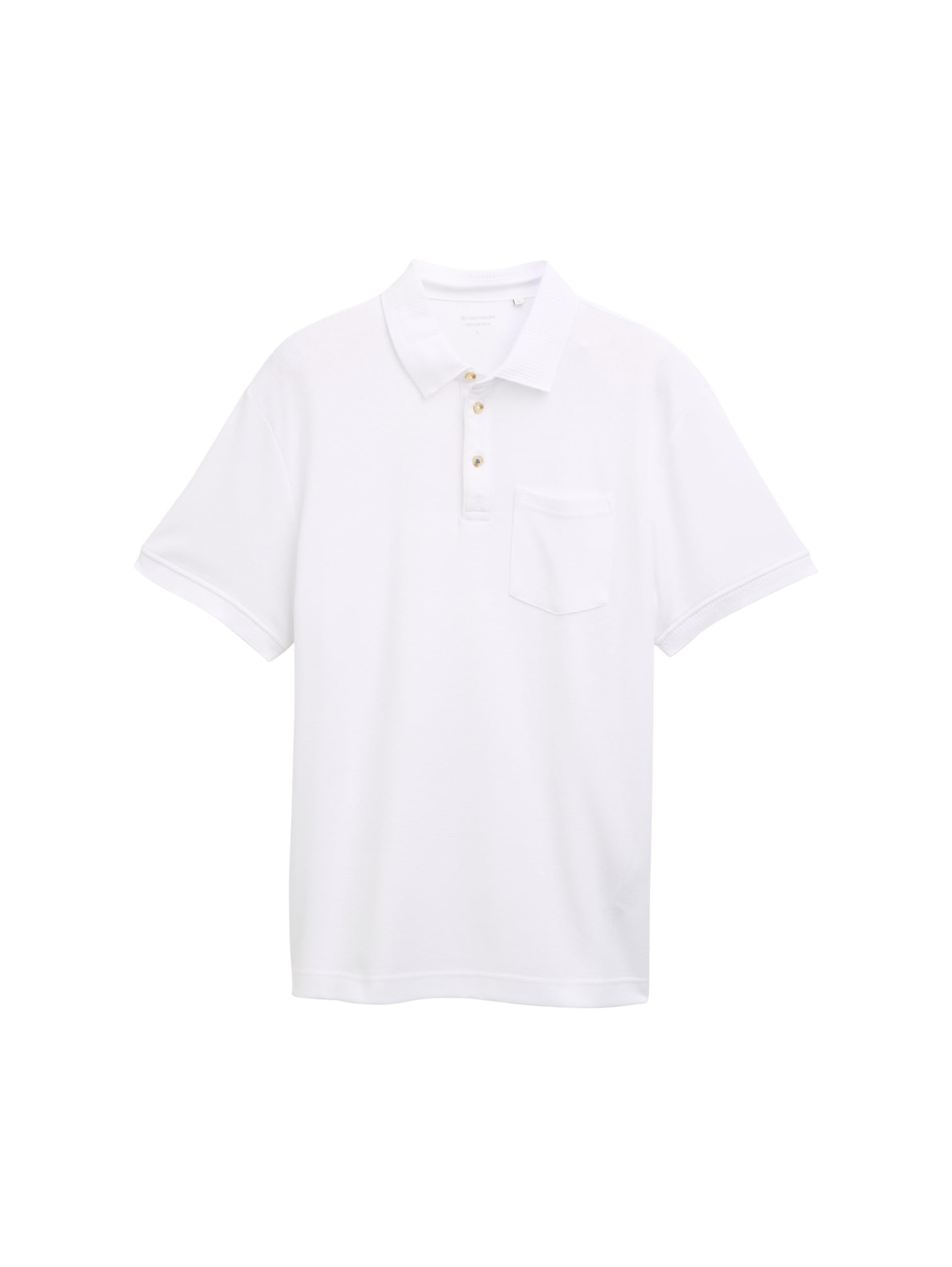 TOM TAILOR Men's Polo Shirt, 20000 - White, XXL
