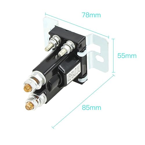 Miniatura 2 de Contactor de 14 V 27153-G01 para EZGO TXT Gas Carrito de Golf Relé Aislador de Batería Aislador de 14 Voltios Interruptor solenoide de Alta Corriente