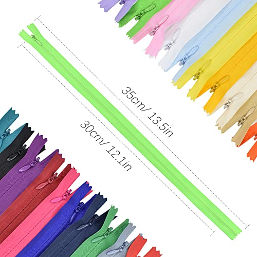 Shrj S-ZIN35 40Pcs Nylon Invisible Sewing Zippers thumb #1