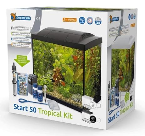 Superfish Start 50 glass aquarium - Black