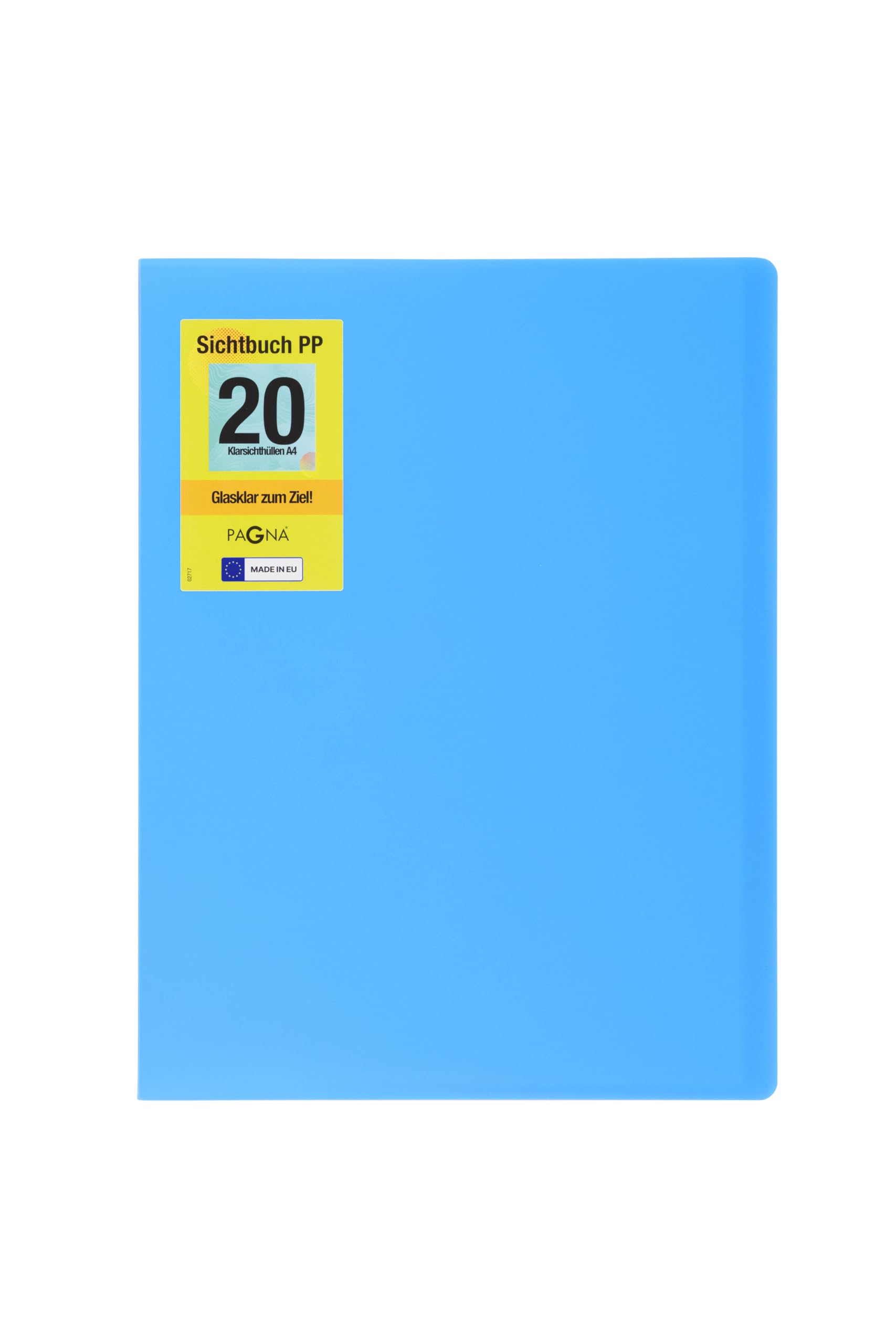 PAGNA School 21012-13 Display Book A4 Polypropylene Light Blue