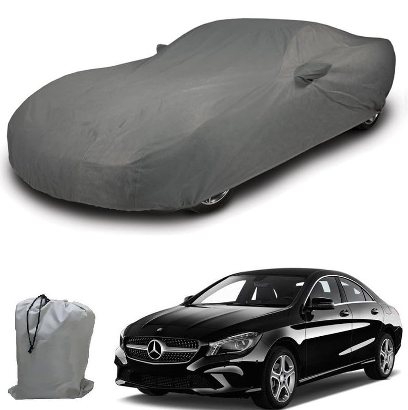 Image of ARCUATE Triple Layer Custom fit Car Body Cover for Mercedes Benz CLA |Top Layer Dustrproof | Middle Layer Waterproof | Bottom Layer Scratch Protection | Outdoor Indoor Fabric