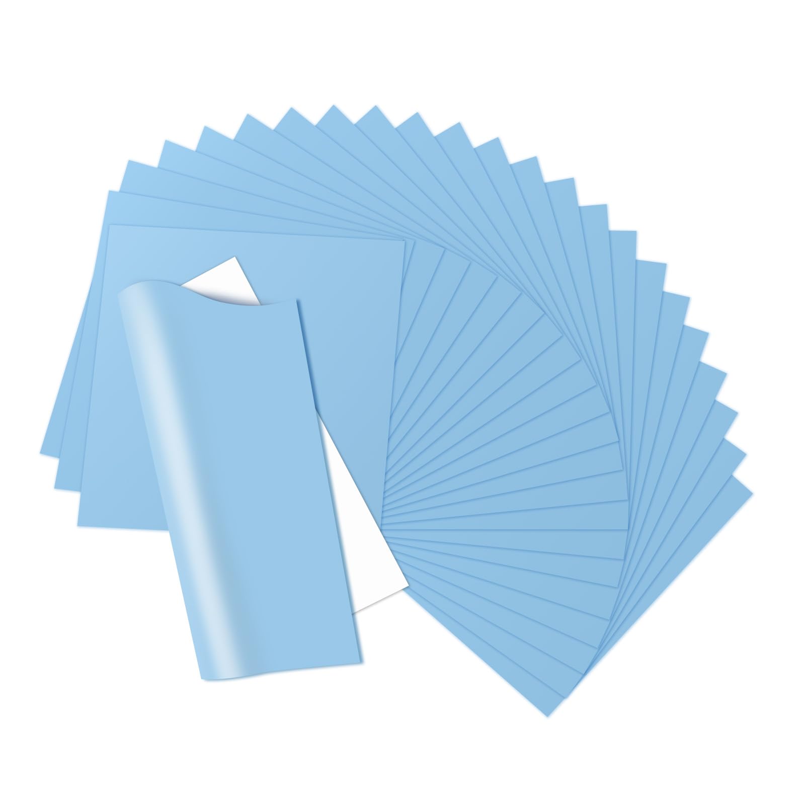 IROHTV Vinyle De Transfert Thermique Bleu Marine, 30,5 Cm X 4,6 M