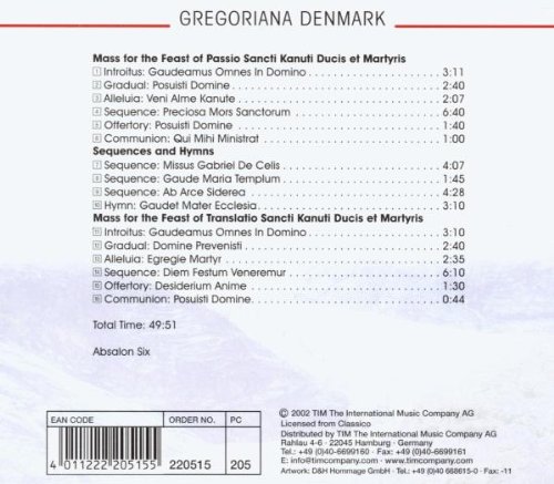 Vista 2 de Gregoriana Denmark Plainsong from the Time of Bishop Absalon