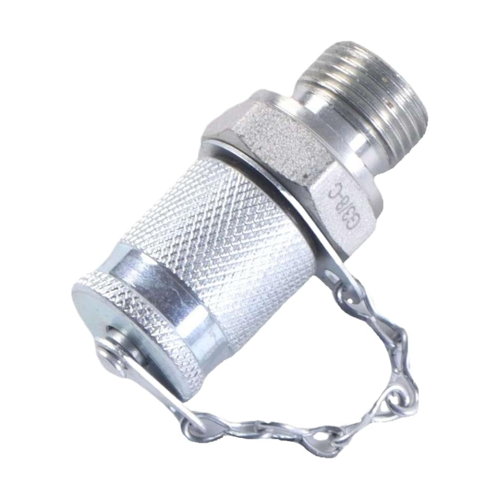 Yltbqkz Onecolor 1Pc Bsp 3/8 Straight Connector Compatible With Automotive Applications