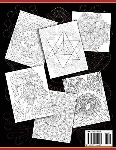 Coloring Books For Adults Volume 5: 40 Stress Relieving And Relaxing Patterns (Anti-Stress Art Therapy) image 4