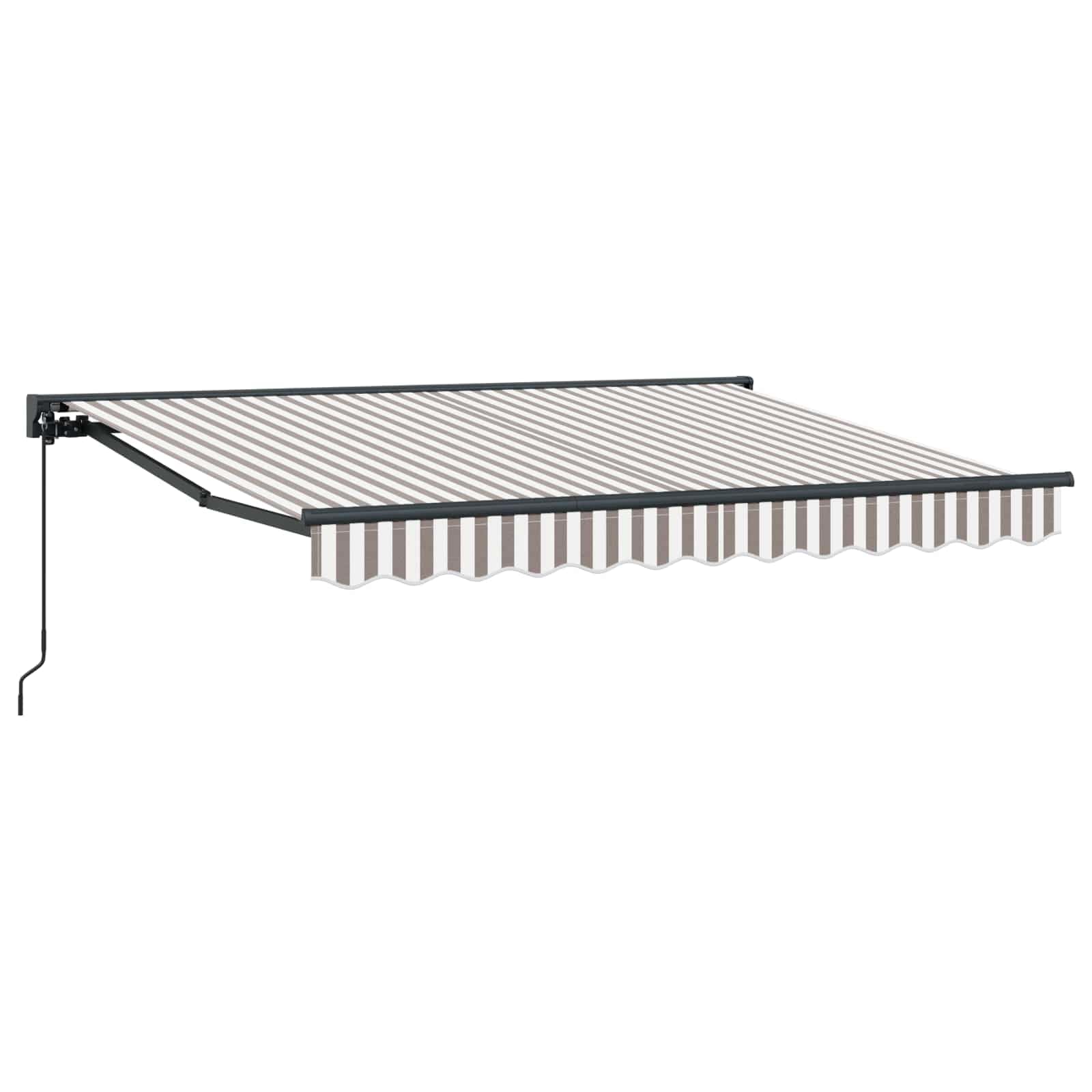 Tenda da sole manuale con braccio articolato, 4 x 3,5 m