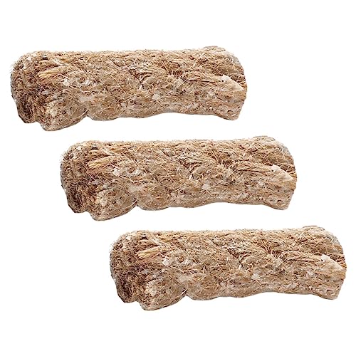 TOYANDONA 3Pcs Survival Fire Lighter Jute Rope for Camping BBQ Outdoor Fire Starting Weather Resistant Igniters for Instant Combustion Lightweight Durable Ropes