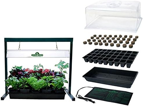 Indoor Seed Starter Plus with Jump Start Grow Light System (2 feet kit)