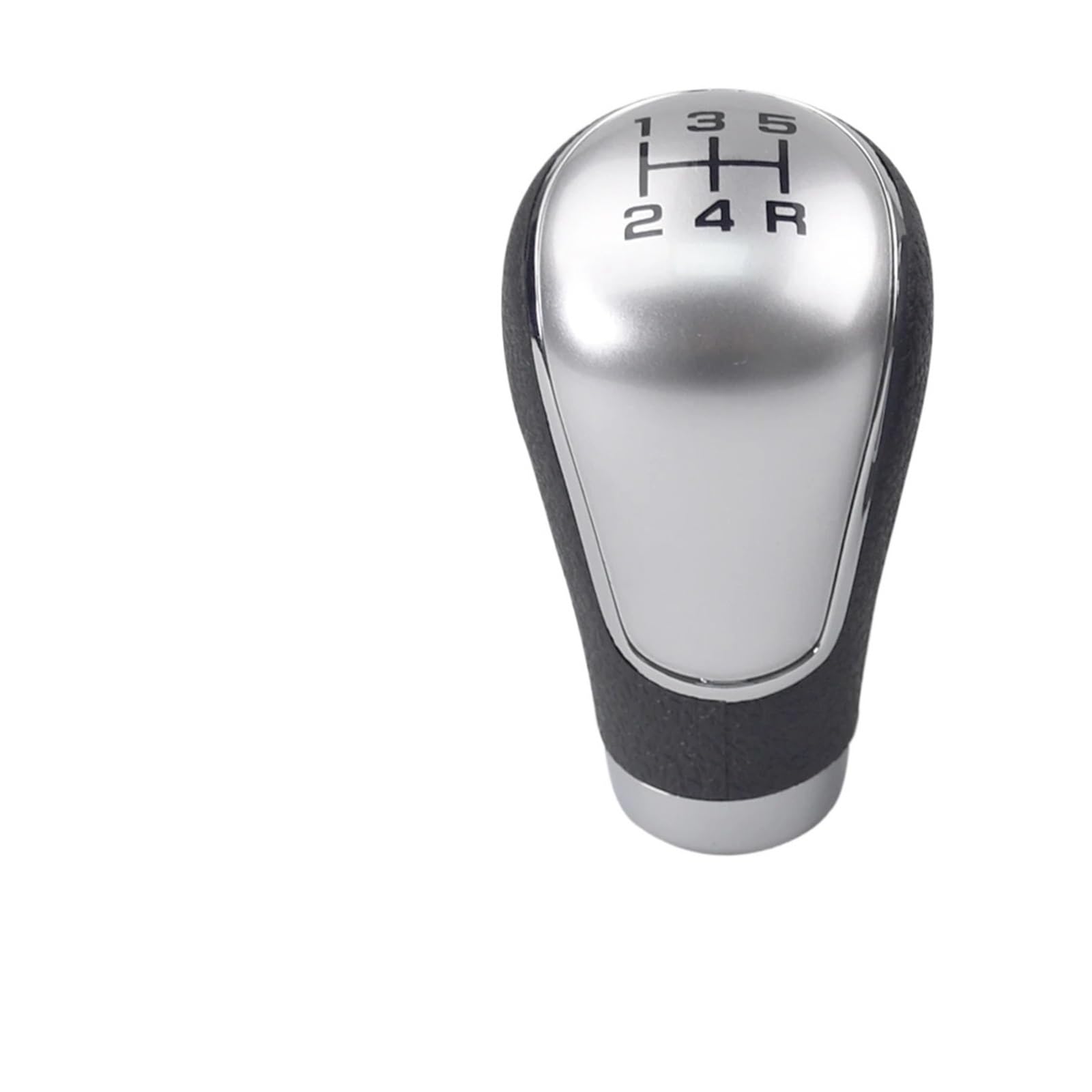 Qmtvfsrh Silver-5R Speed Car Gear Shift Knob For Mazda For 2 For 3 For 323 For 6 For 3 Bk For Mitsubishi For Outlander Ex For Grandis For Lancer-Ex 5/6 Speed Manual Stick Gear Shift Knob(Silver-5R Speed)