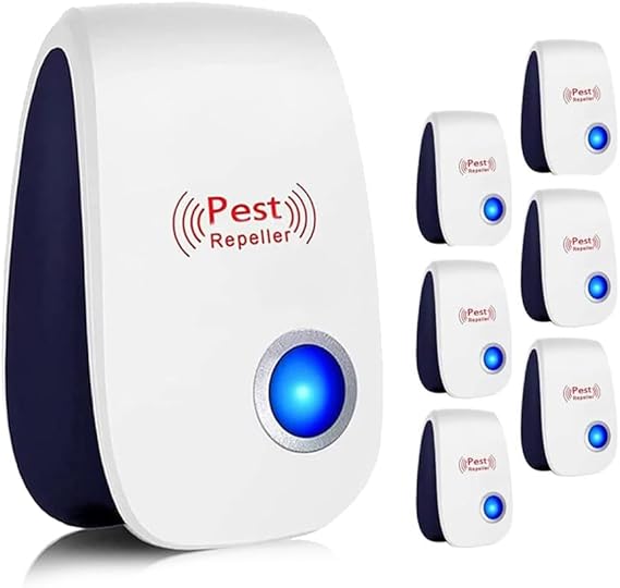 2023 Newest Ultrasonic Pest Repeller6 Pack,Electronic