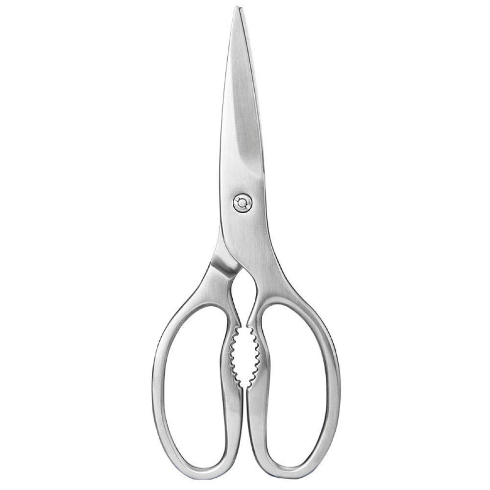 GTHTUHFD Stainless Steel Shears,Multipurpose Stainless Steel Poultry Shears With Comfortable Grips,2