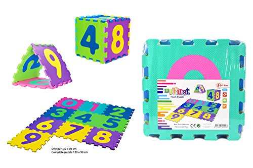 Toi-Toys  10 Piezas Alfombra Espuma Puzzles de Suelo, 42020