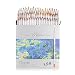 Marco Raffine Fine 72 Colors Art Drawing Pencil 7100-72CB Set Non-Toxic ASTM Wooden Writing Painting Artist Sketching Craft Doodling Designs and Creativity Colorful Blessings Cards