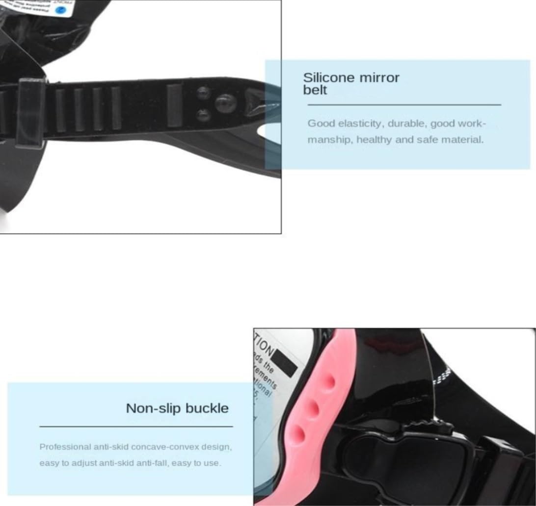 Máscara Snorkel Máscara Buceo Máscara de Buceo esnórquel Juego Tubos antivaho para natación Equipo de Snorkel