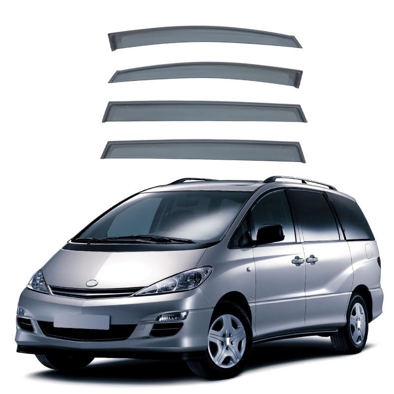 Déflecteurs de vent de voiture Toyota Previa pare-pluie pare-soleil XR30 XR40 2000-2005