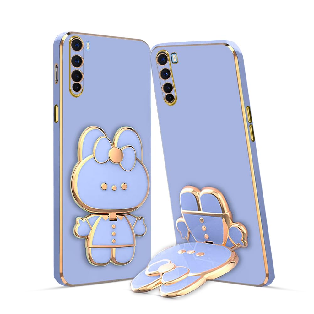 KARWAN®️ 3D Cat Back Case and Cover with Stand Compatible for Oneplus Nord| Stand and Mirror | Camera Protection | Electroplated | Folding Stand - Blue (B0CCLB43FW) Amazon Price History, Amazon Price Tracker