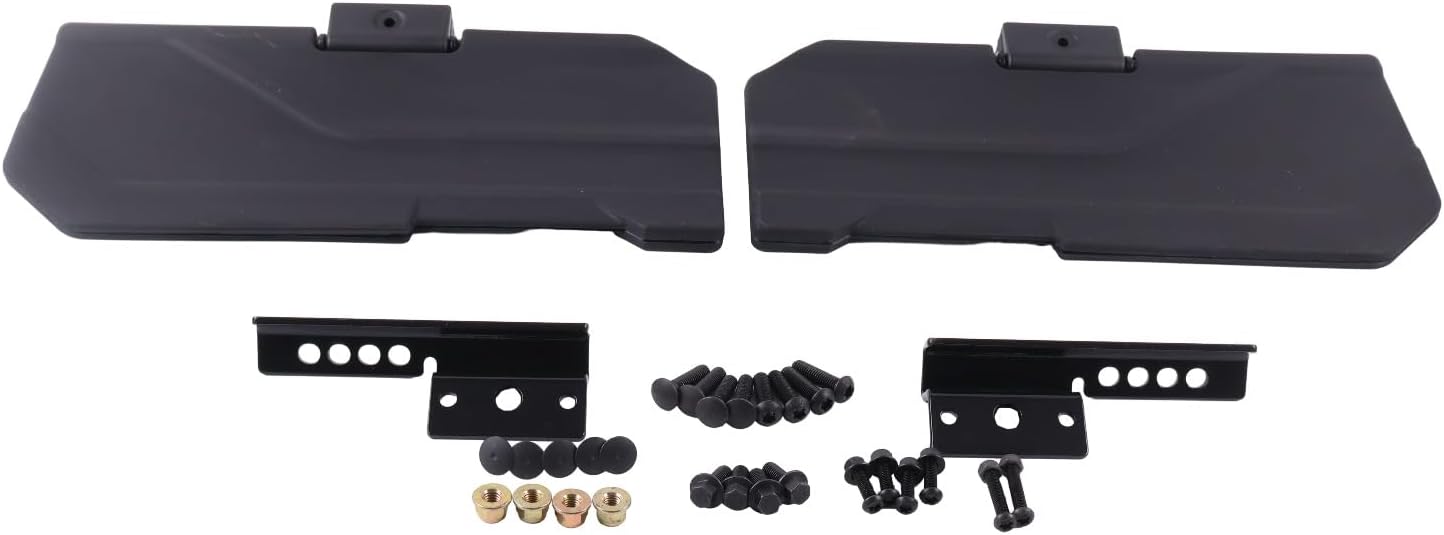 HOLDWELL 2Pcs Driver and Passenger Side Sun Visors 2890288 Compatible with Polaris Ranger XP 1000 Ranger 1000 Ranger SP 570 2018-2025