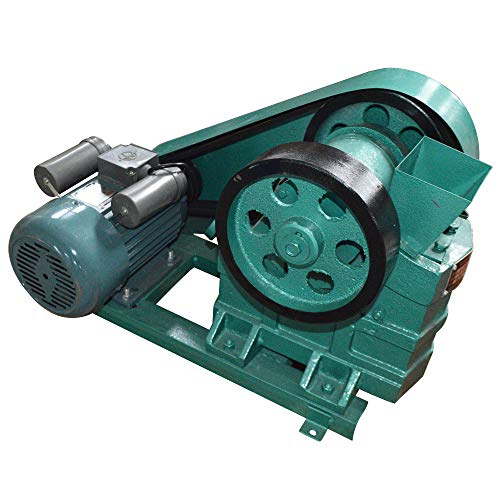TECHTONGDA Jaw Crusher Rock Crush Machine Electric Stone Shatter Grinder 220V