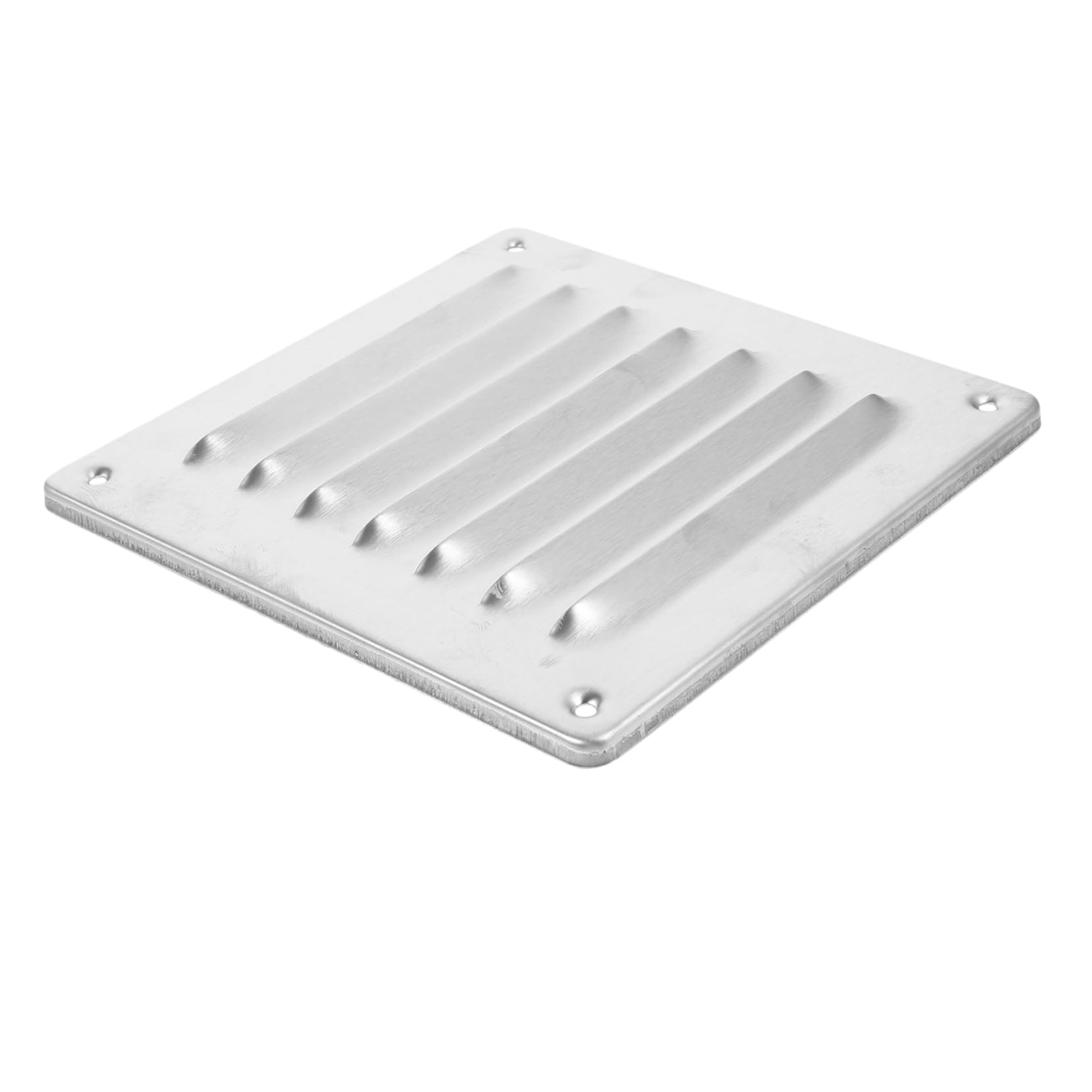 Cubierta y Fácil Instalación Cuadrada de Ventilación de Acero Inoxidable Protección contra Animales para Pared Exterior para Aire Acondicionado