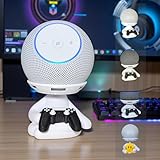 Suporte Alexa Echo Dot 3, 4 e 5, Echo Pop e Echo Max Robert Gamer Video Game Multiuso e outros. Coleção, Decoração Presente. Stand de Mesa