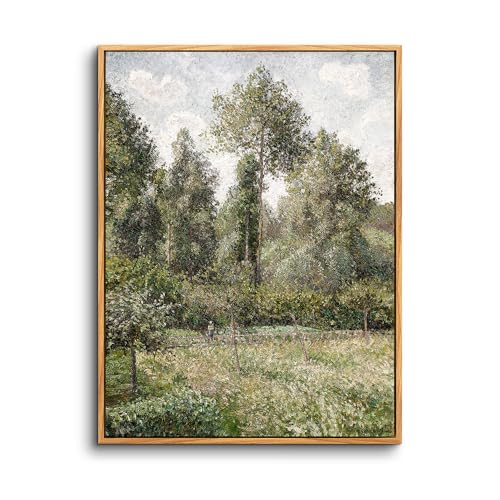 hyidecorart Vintage Leinwand Bilder mit Rahmen Holz, 30x40 cm Wandbilder Wohnzimmer Natur Wald Landschafts Bild Aesthetic, Wanddeko Schlafzimmer Gemälde Desktop Badezimmer Büro Zimmer Esszimmer Flur hyidecorart Vintage Leinwand Bilder mit Rahmen Holz, 30x40 cm Wandbilder Wohnzimmer Natur Wald Landschafts Bild Aesthetic, Wanddeko Schlafzimmer Gemälde Desktop Badezimmer Büro Zimmer Esszimmer Flur