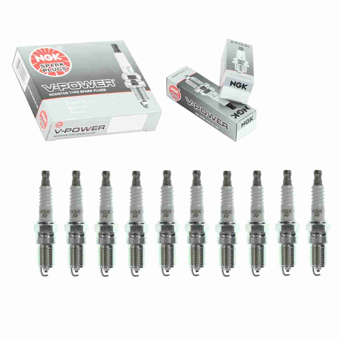 10 pc NGK V-Power Spark Plugs